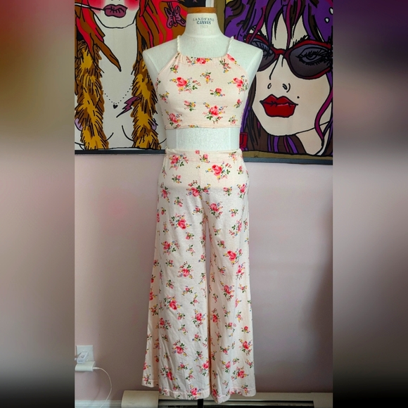 Betsey Johnson Pants - Very Rare Alley cat By Betsey Johnson 2 Piece Set